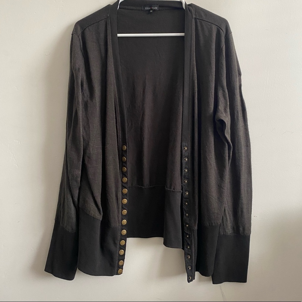Oversized Smokey gray long sleeve